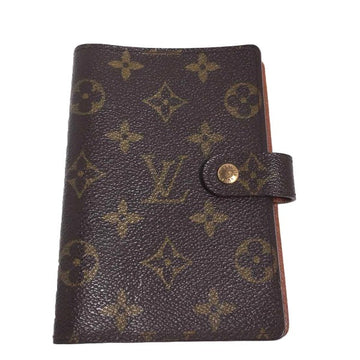 LOUIS VUITTON Notebook cover R20005 Monogram canvas Brown Monogram Agenda PM Women(Unisex) Used