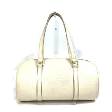 LOUIS VUITTON Shoulder Bag M5286J Epi Leather white Epi With Sufuro pouch Women Used