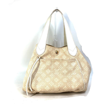 LOUIS VUITTON Tote Bag M95986 canvas beige Monogram beach line Cabas Ipanema GM Women Used