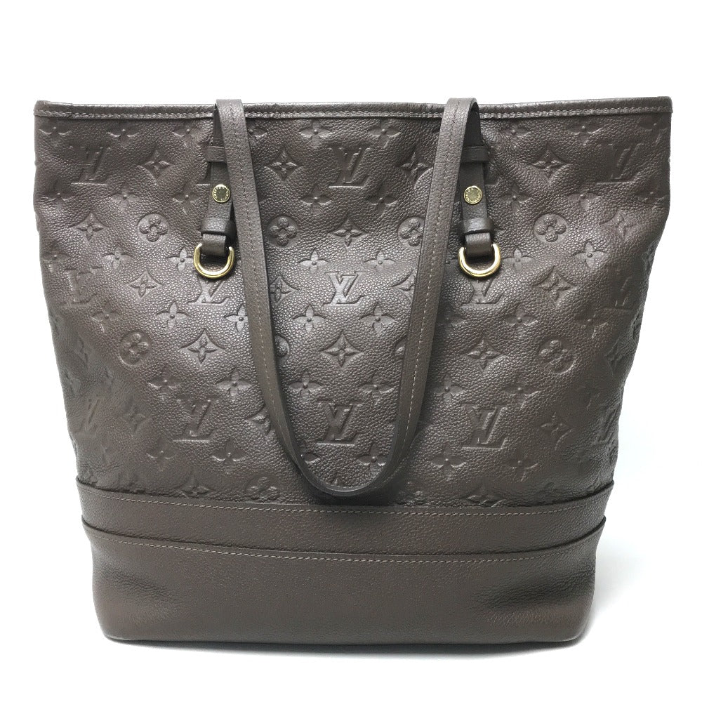 LOUIS VUITTON Tote Bag M40516 Monogram Ann Platt Leather Brown Monogram Ann Platt Citadine PM Women Used