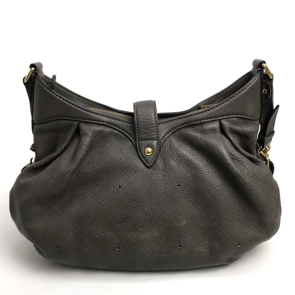 LOUIS VUITTON Shoulder Bag M95768 monogram mahina leather gray Monogram Mahina XS Women Used