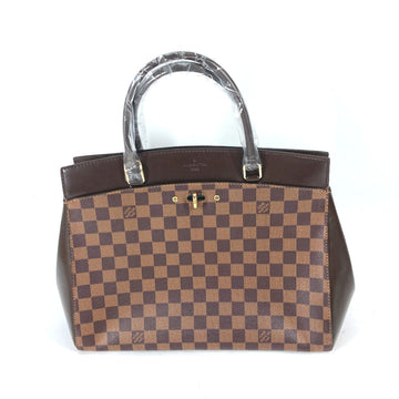 LOUIS VUITTON Handbag N41150 Damier canvas Brown Damier Rivoli MM Women Used