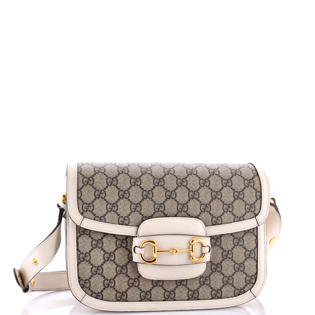 Horsebit 1955 Shoulder Bag GG Coated Canvas Small