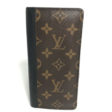 LOUIS VUITTON Long Wallet Purse M93800 Monogram canvas Brown Monogram macacer Portefeuille Tanon mens Used