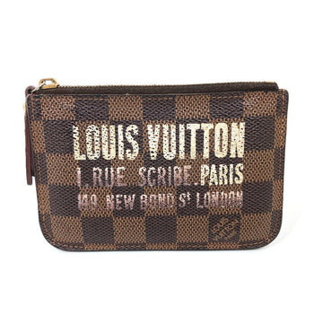LOUIS VUITTON Coin case N63094 Damier canvas Brown Damier Pochette cree Women Used