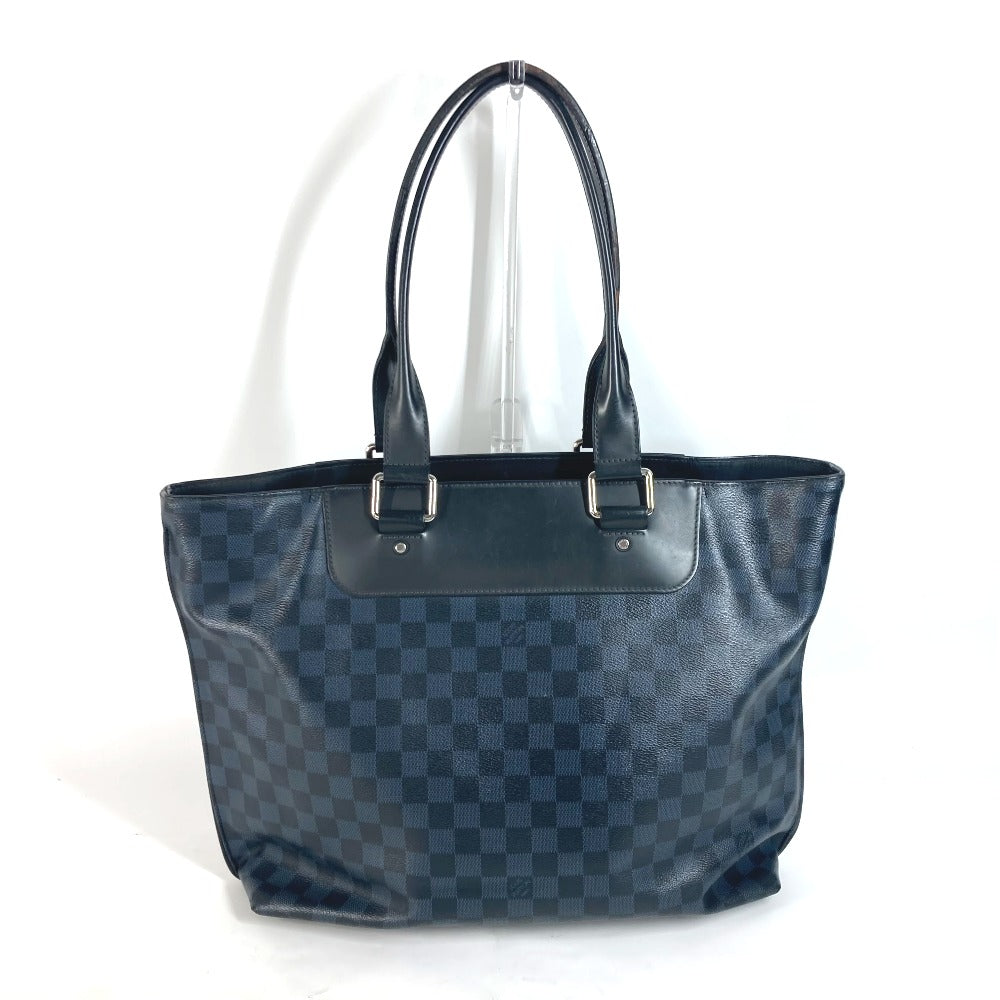 LOUIS VUITTON Tote Bag N41397  Damier Cobalt Canvas Navy Damier Cobalt Kabavoyayaja mens Used