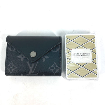 LOUIS VUITTON Card Case GI0198 Monogram Eclipse Canvas black Etui cult arseine mens(Unisex) Used