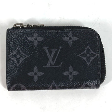 LOUIS VUITTON Coin case M63536 Monogram Eclipse Canvas black Monogram Eclipse Portemone Jules mens Used