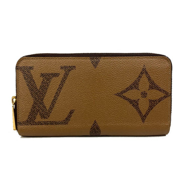 LOUIS VUITTON Long Wallet Purse M69353 Monogram giant canvas Brown Monogram Giant Zippy wallet Women Used