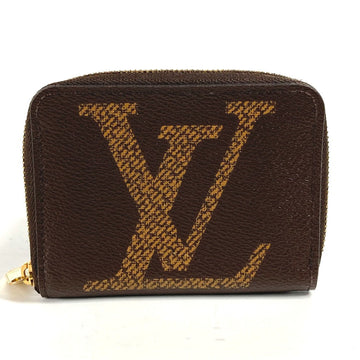 LOUIS VUITTON Coin case M69354 Monogram giant canvas Brown Monogram Giant Zip around purse Women Used