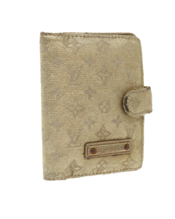 Gold Monogram Day Planner Cover with Accessories