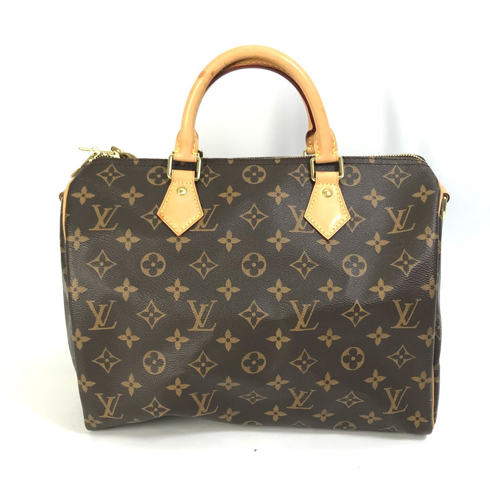 LOUIS VUITTON Handbag ‚l41112 Monogram canvas Brown Mini Boston Duffel Bag Shoulder Bag Bag Speedy bandouliere30 Women Used