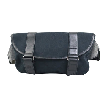 Black Canvas Bag with Captivating Beauty