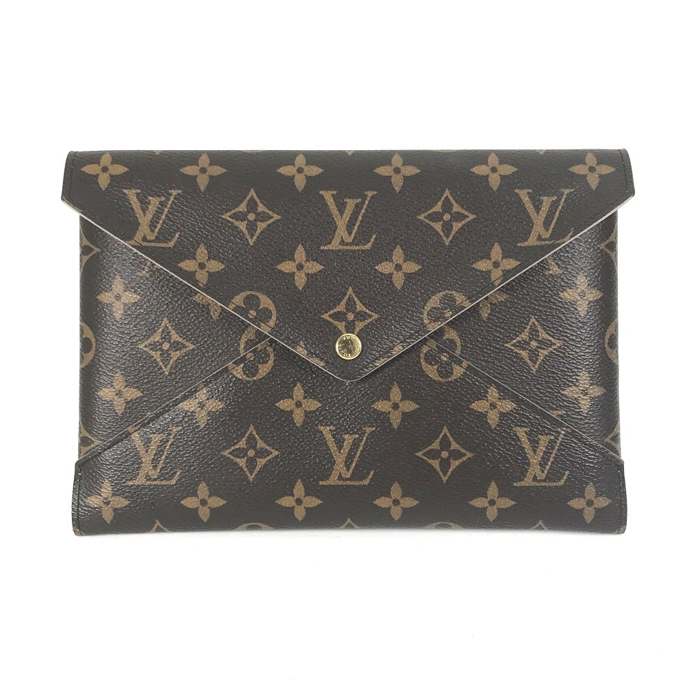 LOUIS VUITTON Clutch bag M62034 Monogram canvas Brown Monogram Pochette Kirigami Women Used