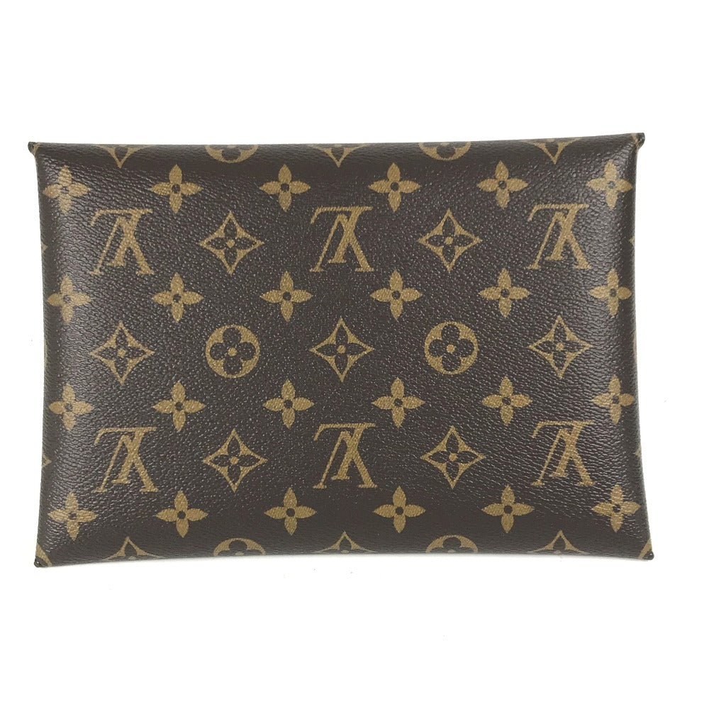 LOUIS VUITTON Clutch bag M62034 Monogram canvas Brown Monogram Pochette Kirigami Women Used