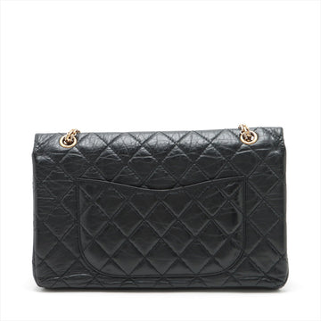Black Leather Timeless Bag
