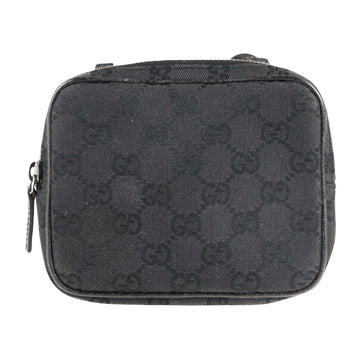 Canvas Black Gucci Clutch Bag