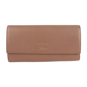 Pink Leather Wallet by Gucci