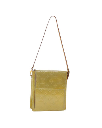 Patent Leather Motto Accessory Pouch