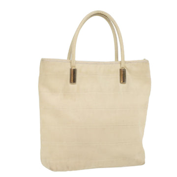 Beige Nylon Tote Bag - Good Condition