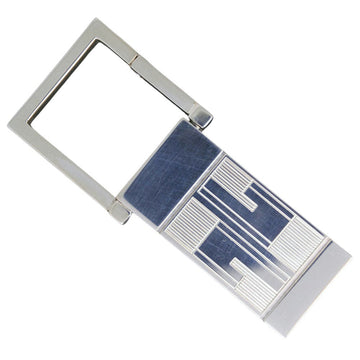 925 Silver Double G Key Chain
