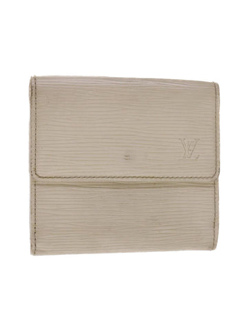 Epi Leather Portefeuille Wallet with Button Clasp