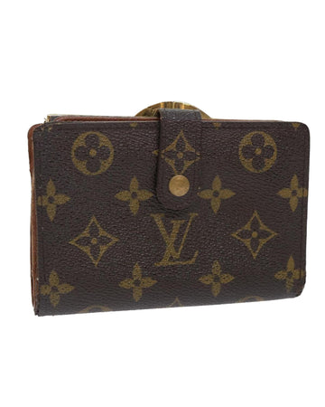 Monogram Canvas Wallet with Multiple Pockets