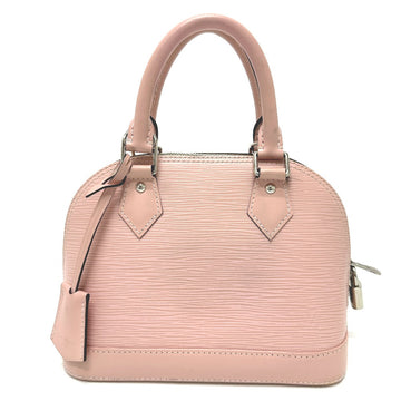 LOUIS VUITTON Handbag M41327 Epi-electric leather pink Alma BB Women Used