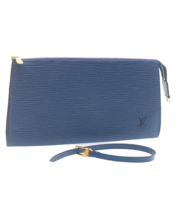 Epi Pochette Accessoires Pouch Blue M52945 Louis Vuitton
