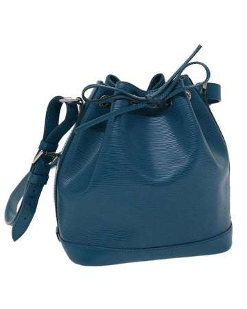 Cyan Epi Leather Shoulder Bag with Dust Bag -