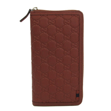 Guccissima Long Wallet - Red Leather Italy