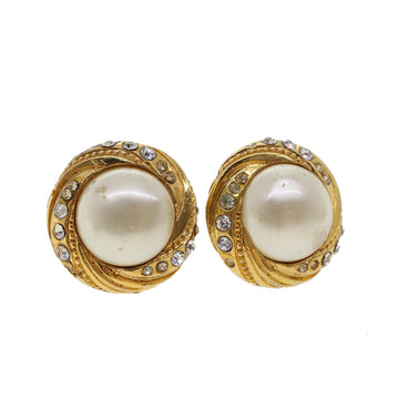 Gold Tone Metal Earring from Chanel