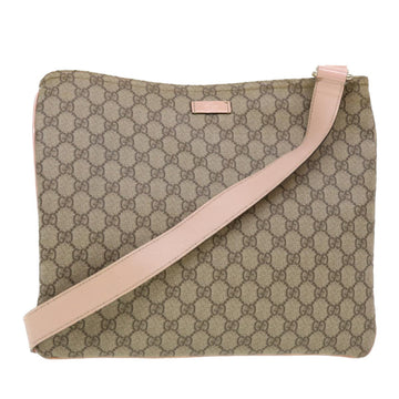 Beige Gucci GG Canvas Shoulder Bag