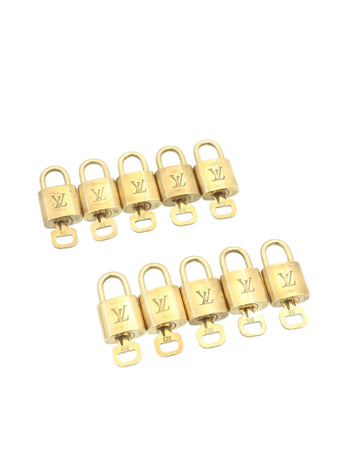Golden Tone Padlock by Louis Vuitton -