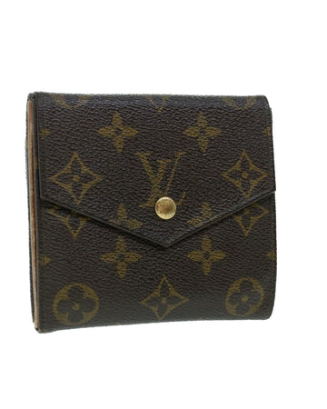 Monogram Wallet with Multiple Pockets