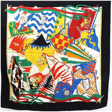 Silk Multicolour Scarf
