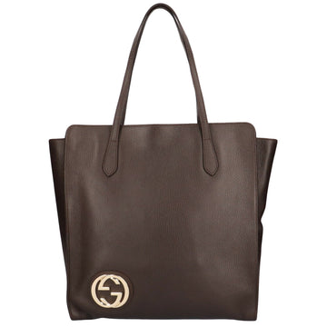 Gucci Cabas Leather Bag