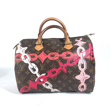 LOUIS VUITTON Handbag M41989 Monogram canvas Brown Monogram Bay Speedy 30 Women Used