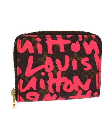 Monogram Graffiti Zippy Coin Purse Auth