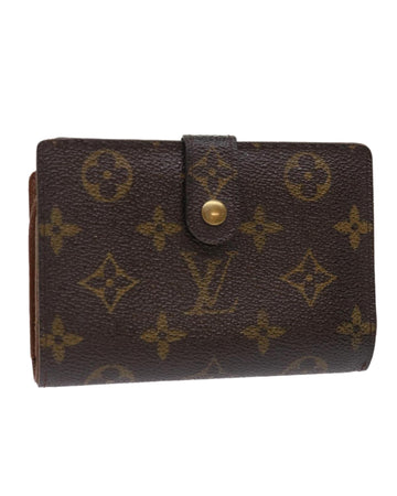 Monogram Canvas Wallet with Clasp Button - C Rank