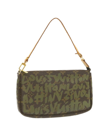 Monogram Graffiti Canvas Pouch Accessory