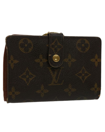 Monogram Canvas Wallet with Multiple Compartments