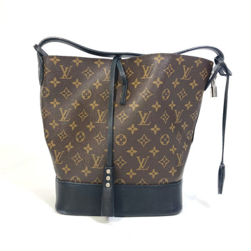 LOUIS VUITTON Shoulder Bag M94542 Monogram canvas, calfskin black Monogram Idol NN14GM Women Used