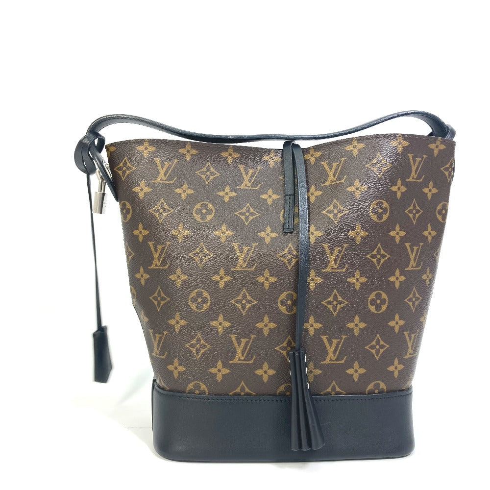 LOUIS VUITTON Shoulder Bag M94542 Monogram canvas, calfskin black Monogram Idol NN14GM Women Used
