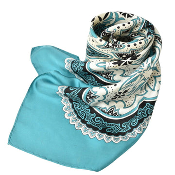 Turquoise Silk Scarf for Women