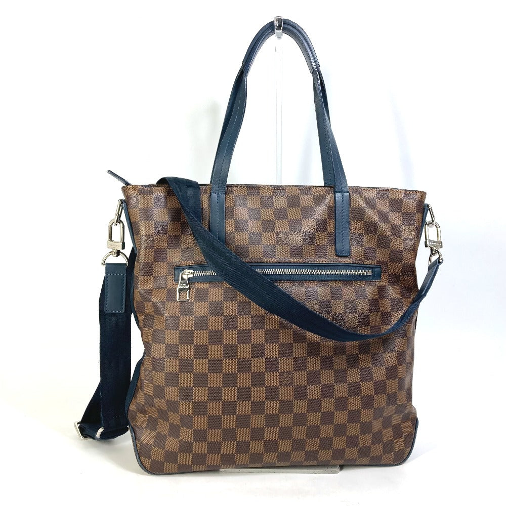 LOUIS VUITTON Tote Bag N41255 Damier canvas Brown Damier Herald mens Used