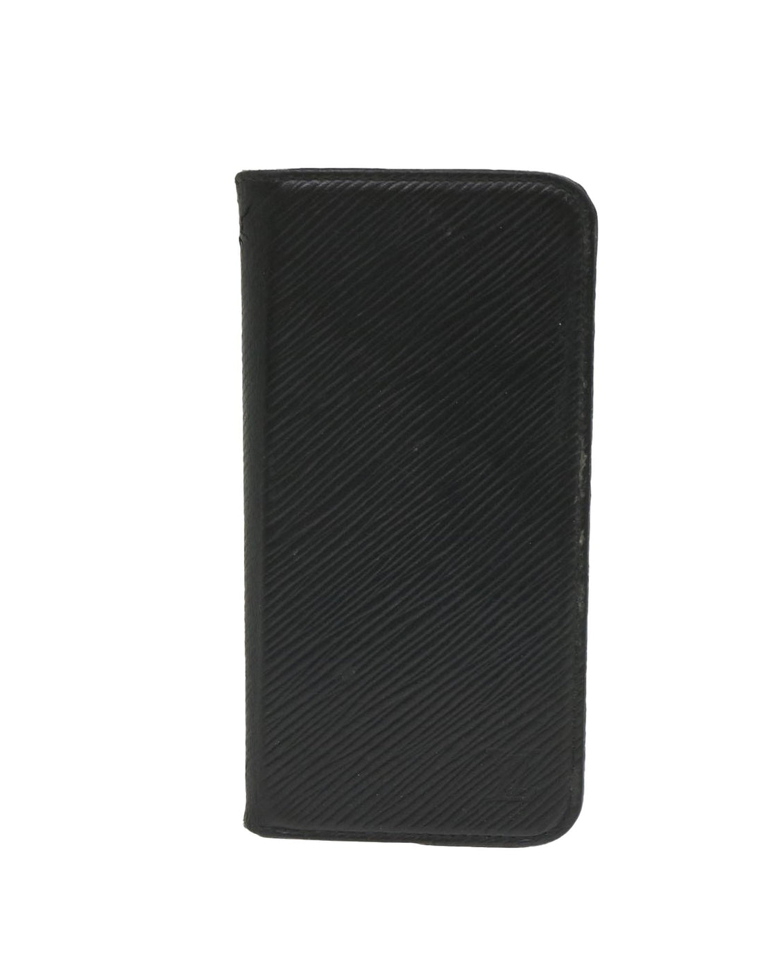 Black Epi Leather iPhone Case with Accessories - Used