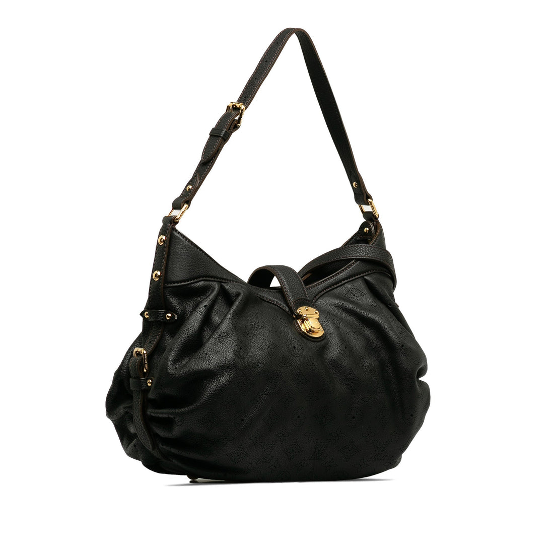 Black Louis Vuitton Monogram Mahina XS Crossbody Bag