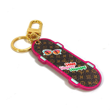 LOUIS VUITTON key ring M69006 Monogram canvas Brown Monogram Portocle LV Skateboard Women Used