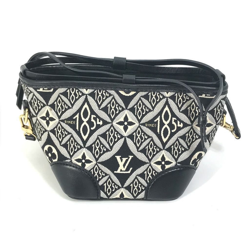 LOUIS VUITTON Shoulder Bag M69973 Jacquard black Monogram SINCE1854 Noe Peirce Women Used